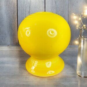 Vintage Fiestaware Fiesta Yellow Shaker Homer Laughlin Pottery Single Shaker VTG